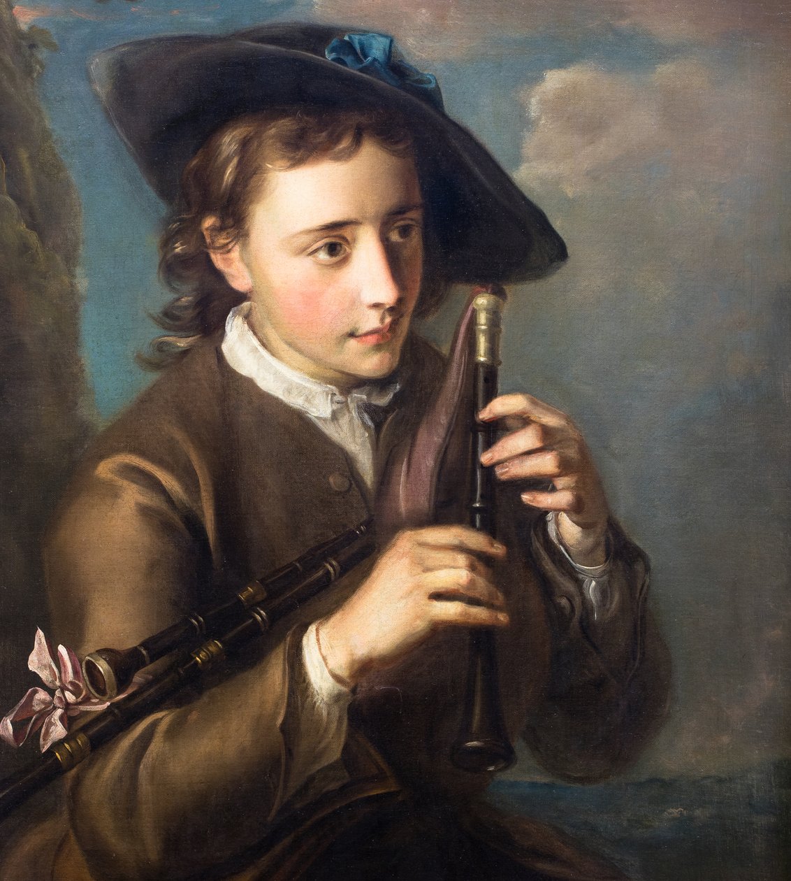 Piper, ca. 1740 (Olie på lærred) af Philippe Mercier