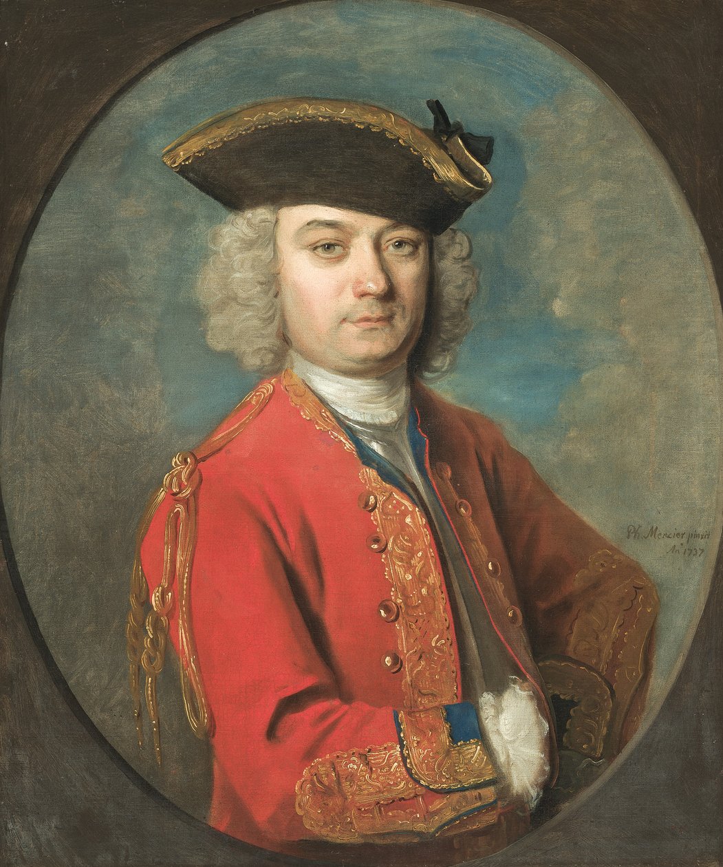 Portræt af Louis de Jean af Philippe Mercier