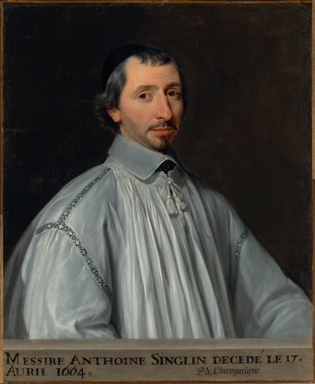 Antoine Singlin af Philippe de Champaigne