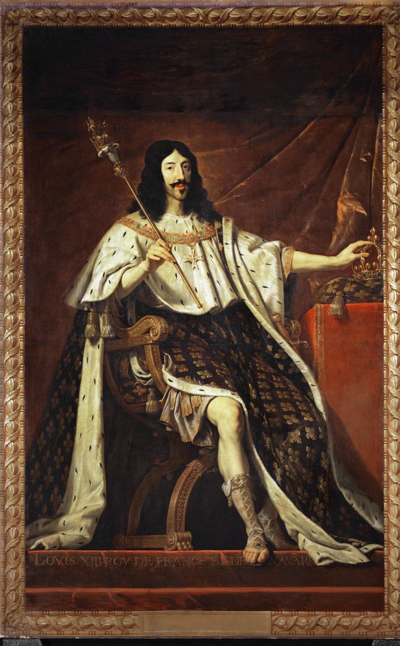Ludvig XIII, konge af Frankrig ... af Philippe de Champaigne