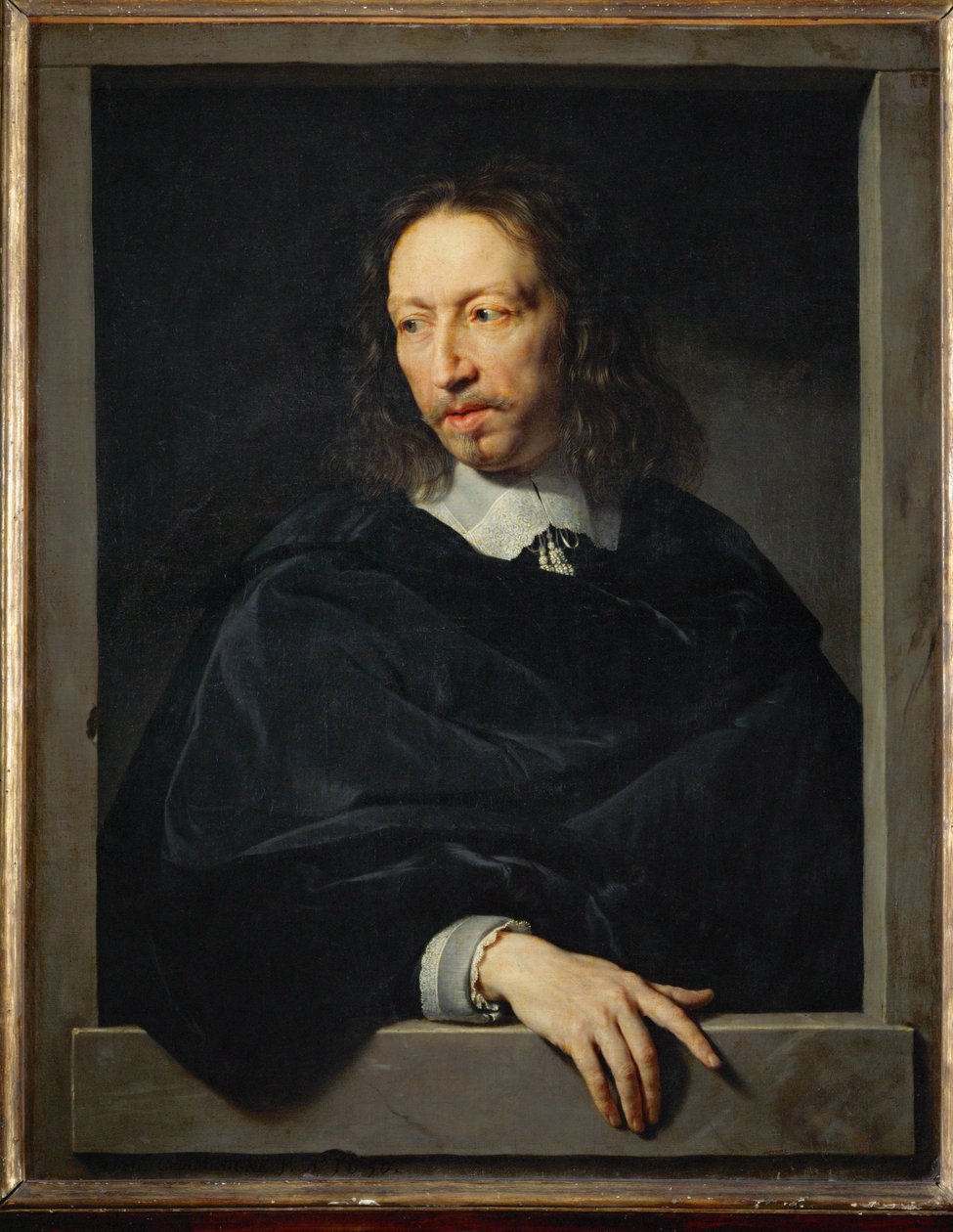 Mandligt portræt ... af Philippe de Champaigne