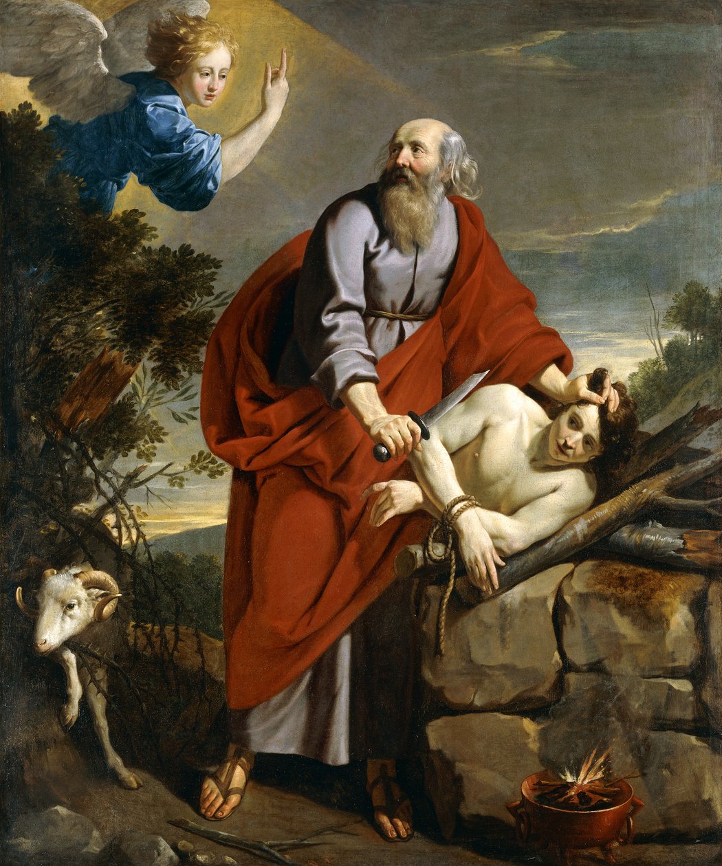 Isaks offer, af Philippe de Champaigne