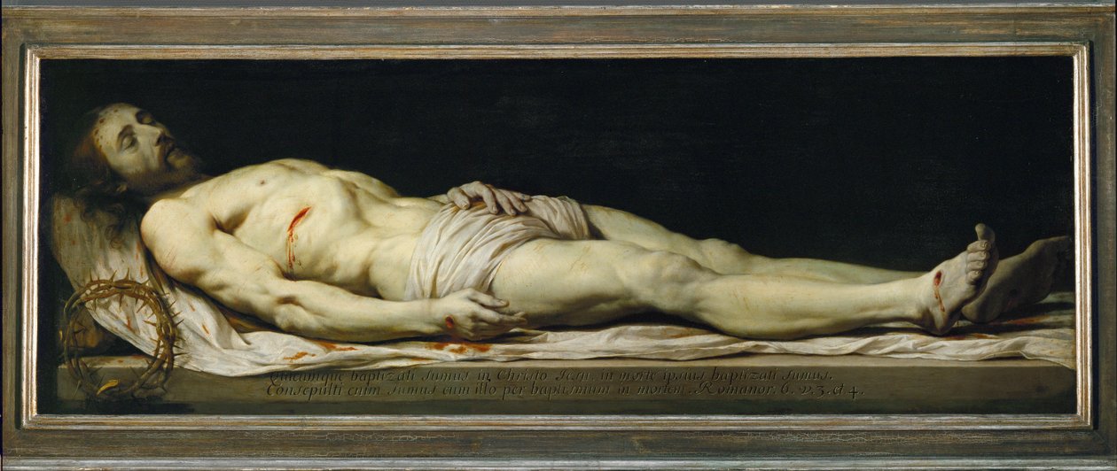 Den døde Kristus ... af Philippe de Champaigne