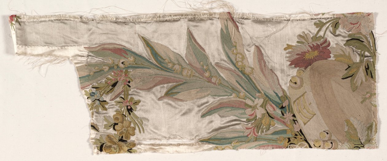 Coverlet Fragment, ca. 1760-1770. af Philippe de Lasalle