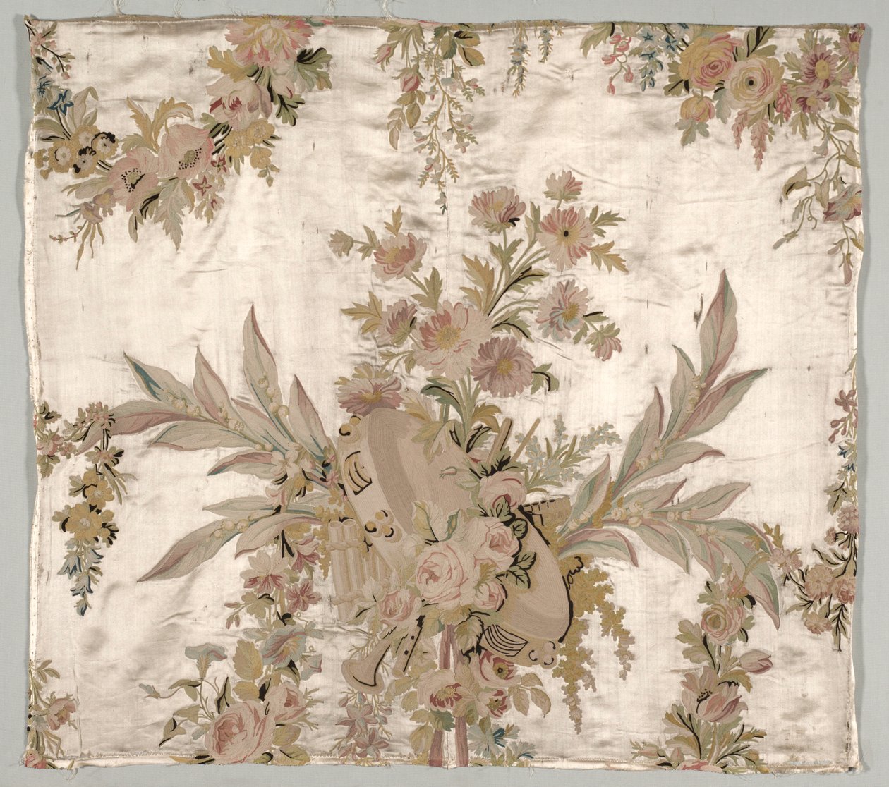 Coverlet Fragment, ca. 1760-1770. af Philippe de Lasalle