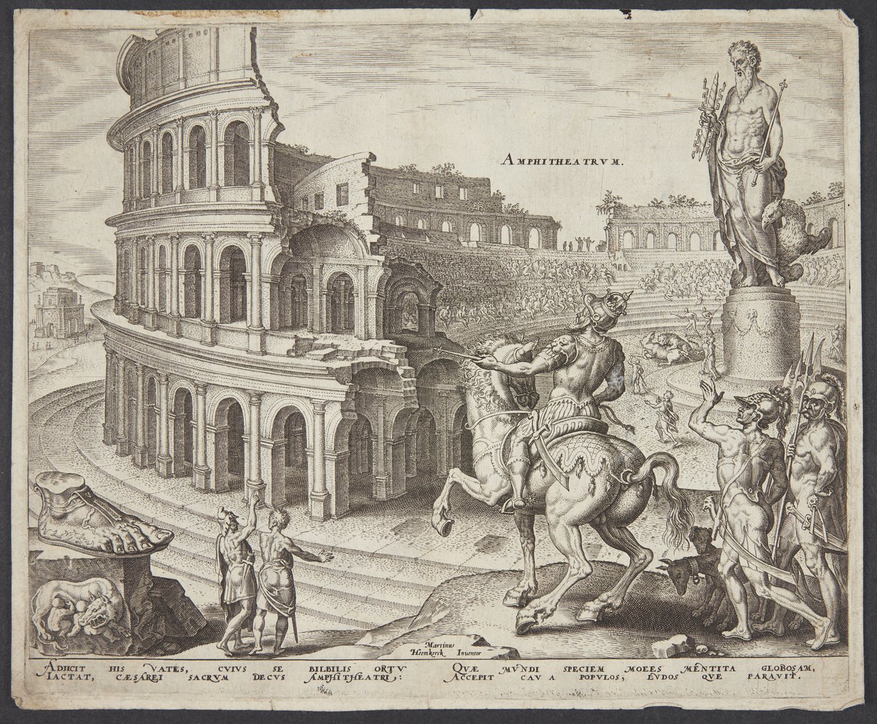 Colosseum i Rom af Philips Galle