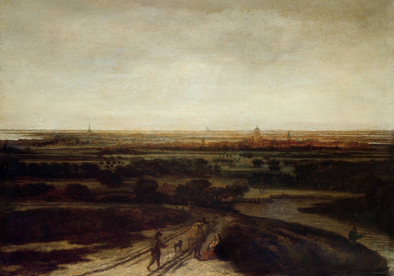 Et hollandsk Landskab af Phillips de Koninck