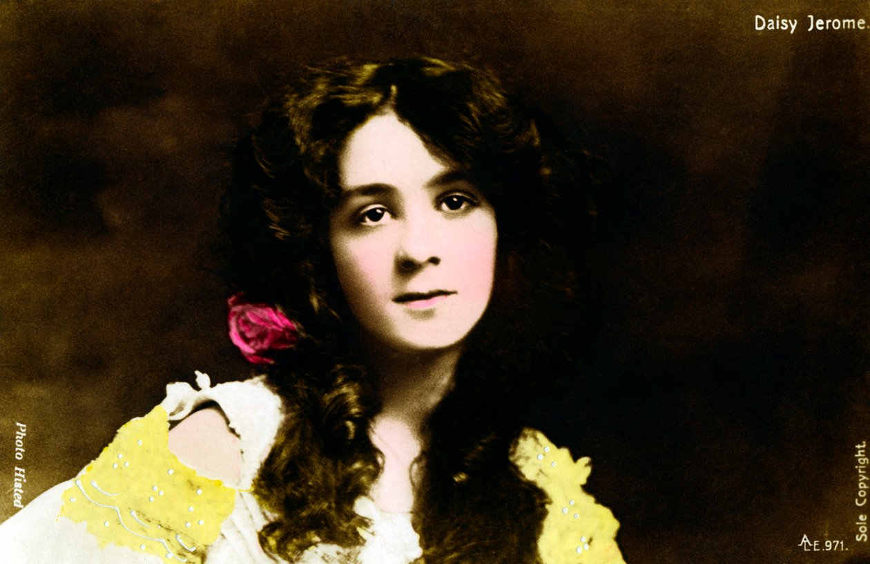 Daisy Jerome, skuespillerinde, begyndelsen af det 20. århundrede. af Photo Histed