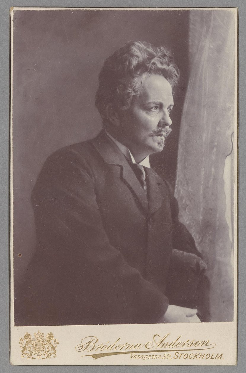 August Strindberg af Photo studio Andersson Bros.