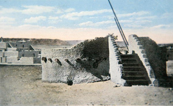 Estufa Building, New Mexico, ca. 1920 (foto) af Photographer American