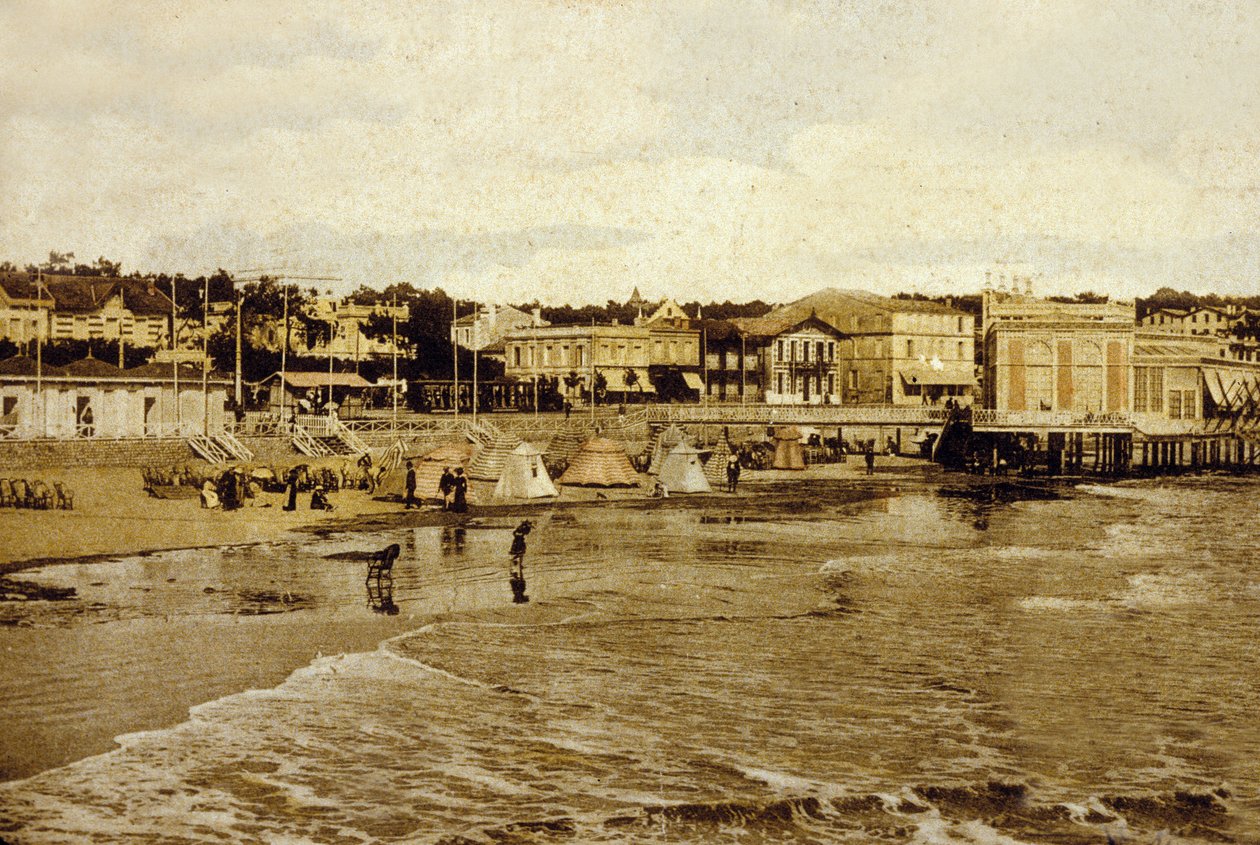 Stranden, Royan Pontaillac af Photographer French