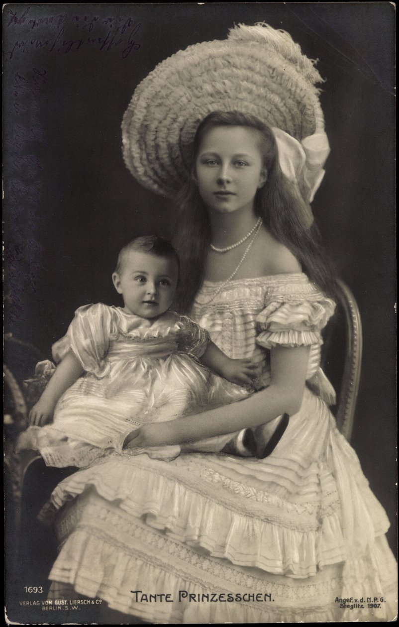 Tante prinsesse Victoria Luise, Liersch 1693 af Photographer German