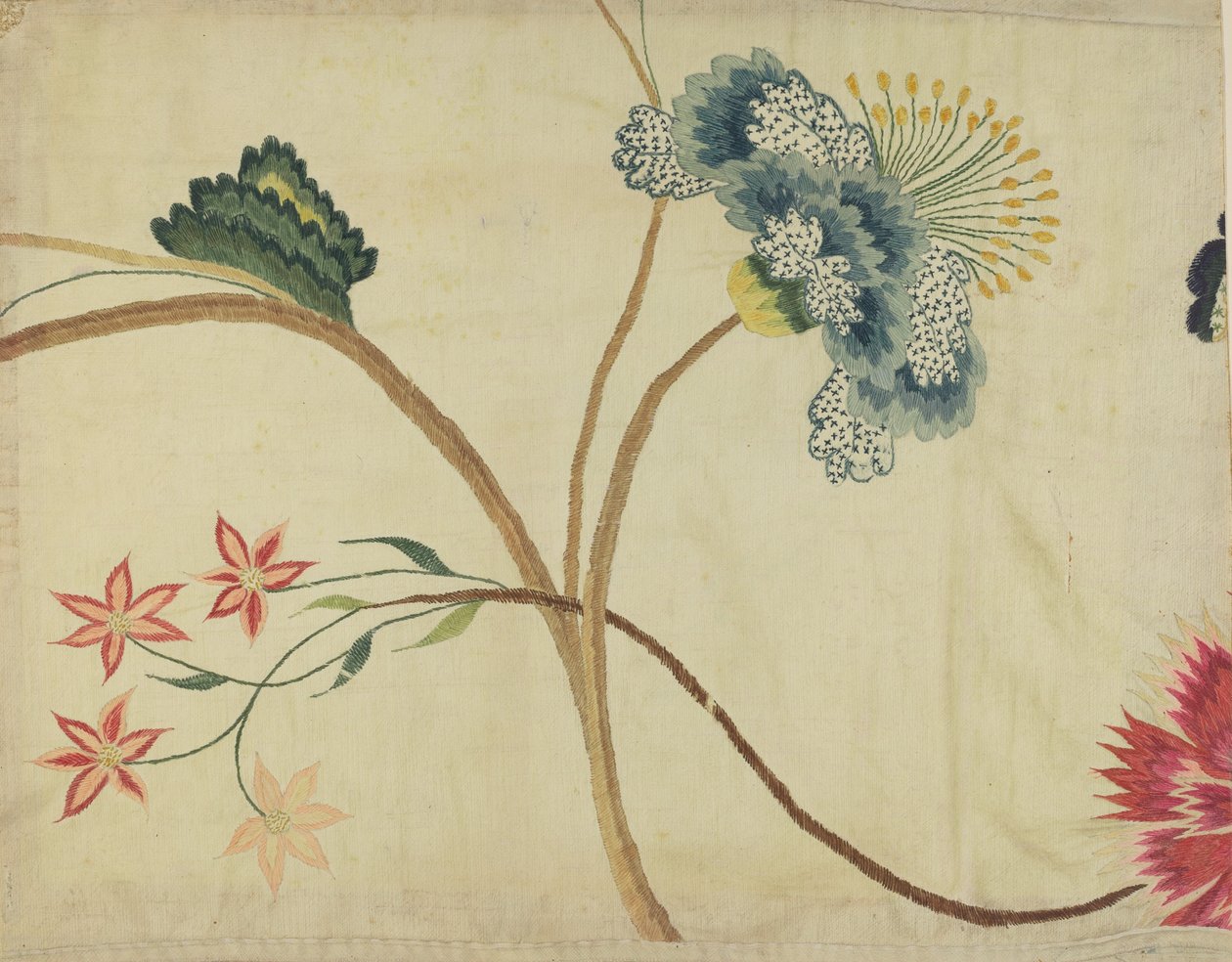 Crewel-broderi, 19351942. af Phyllis Dorr