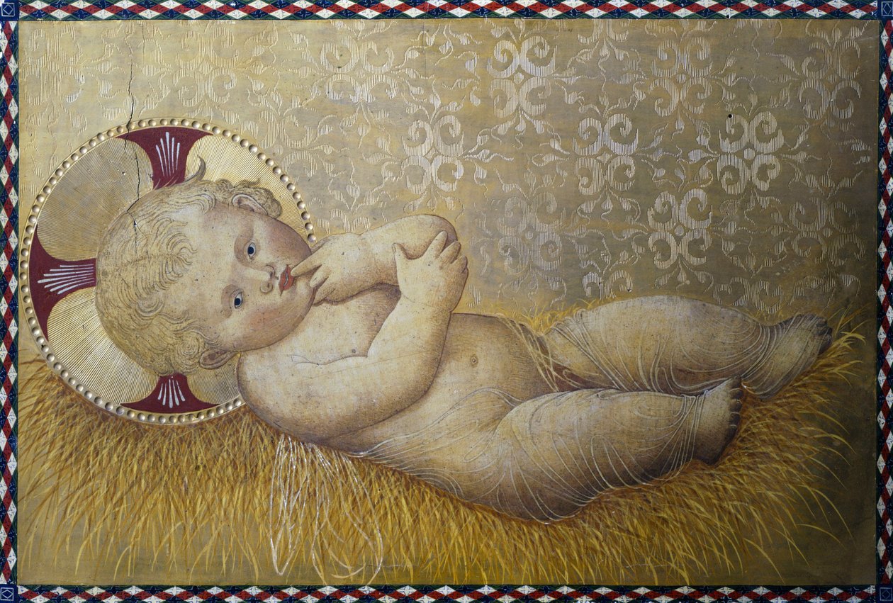 Baby Jesus af Pier Francesco Fiorentino