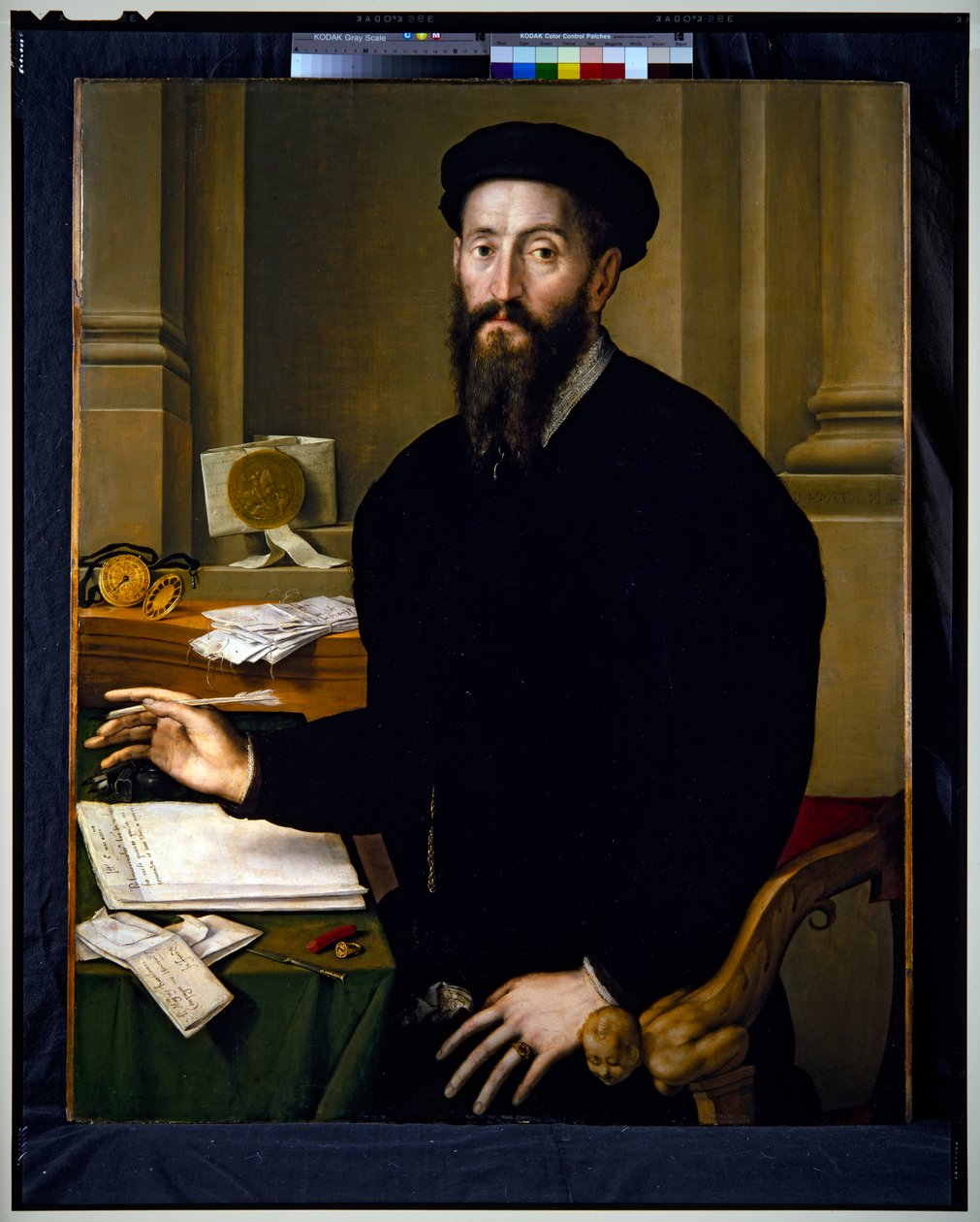 Portræt af Bartolomeo Compagni af Pier Francesco Foschi