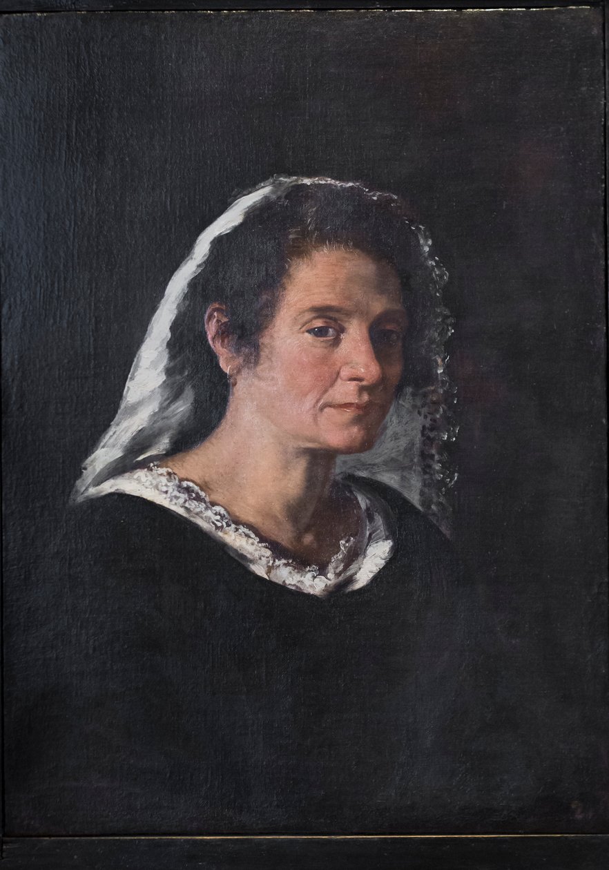 Portræt af en kvinde af Pier Francesco Mola