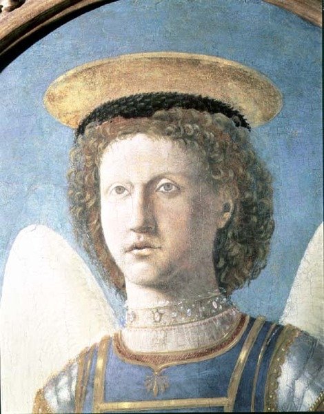 St. Michael (detaljer) af Piero della Francesca