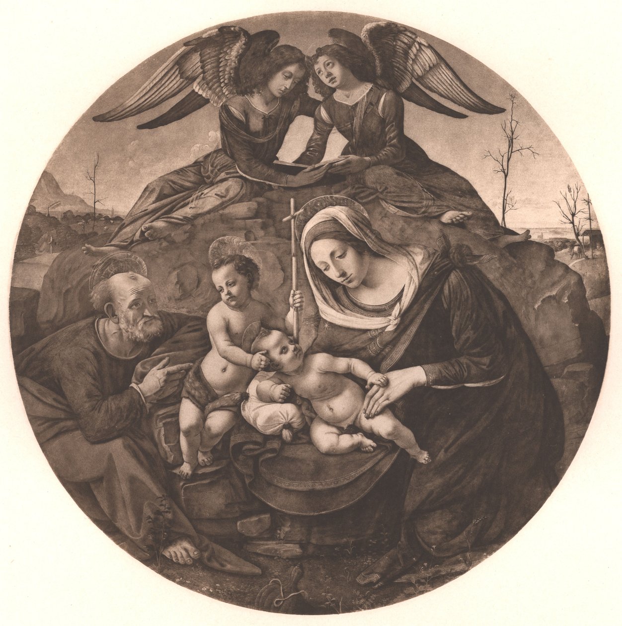 Den hellige familie af Piero di Cosimo