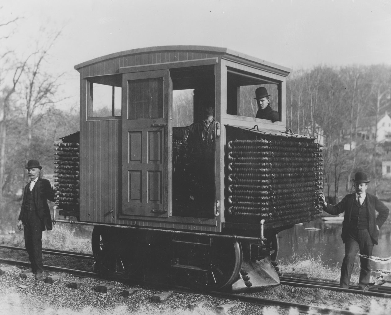 Trækmotor designet af hr. Alfred I. du Pont, 1905 af Pierre A. Gentieu