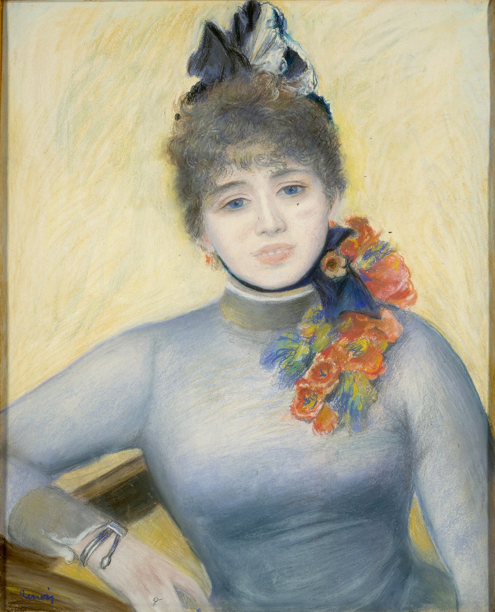 Caroline Remy af Pierre Auguste Renoir