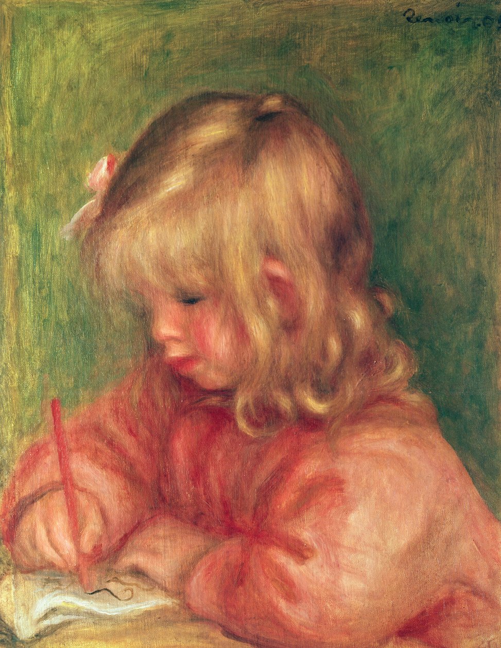 Børnetegning, 1905 af Pierre Auguste Renoir
