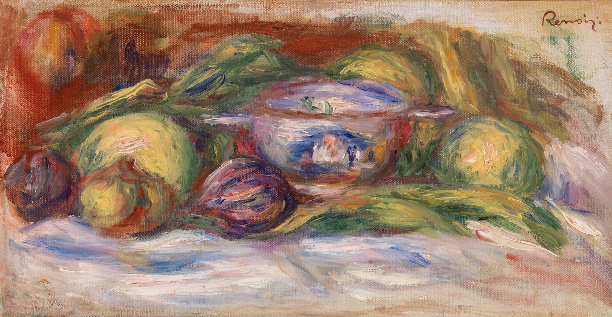 Figner og slikkrukke, ca. 1914 af Pierre Auguste Renoir