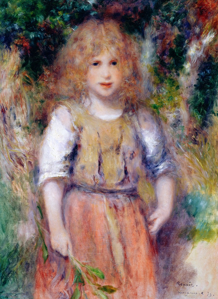 Sigøjnerpige, 1879 af Pierre Auguste Renoir