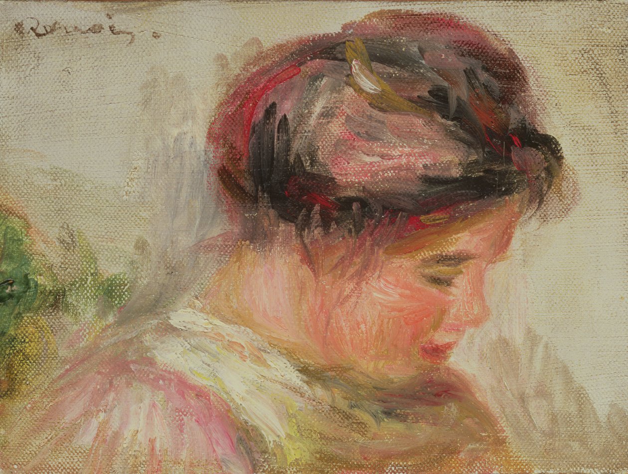 Leder af Gabrielle af Pierre Auguste Renoir