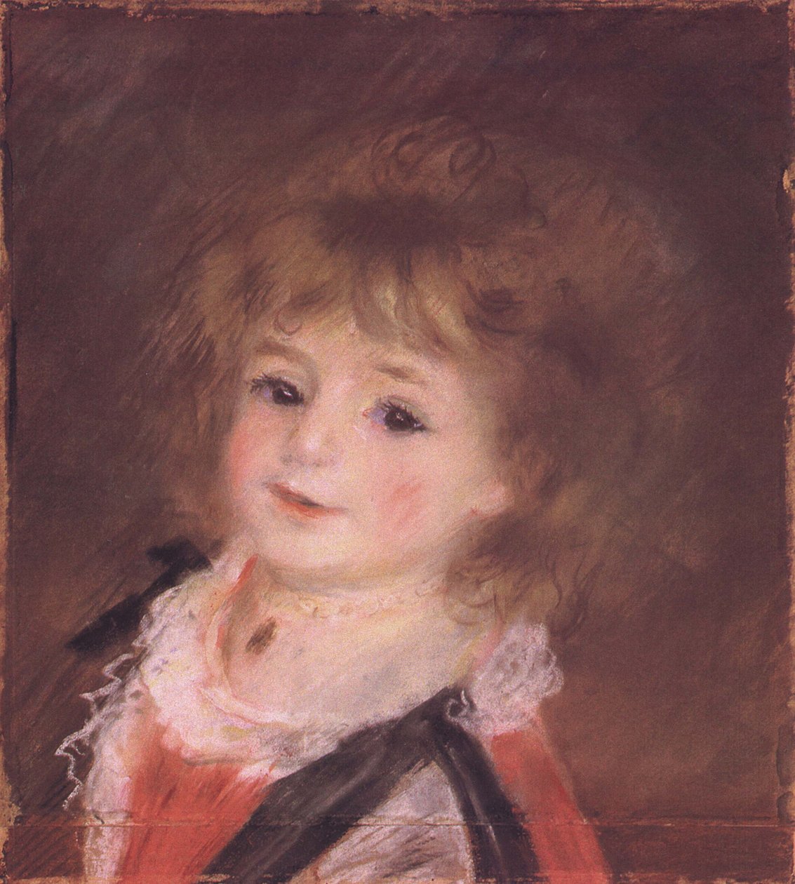 Leder af et barn af Pierre Auguste Renoir