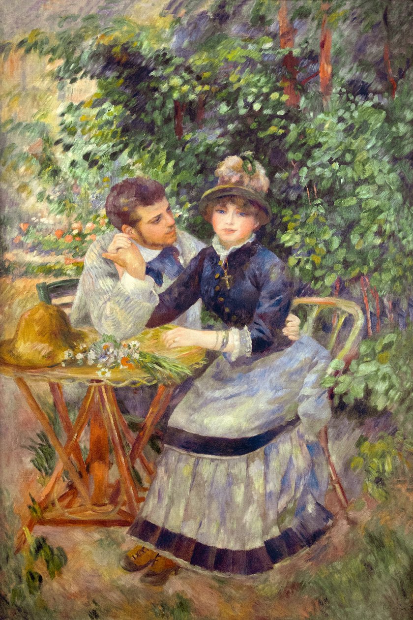 I haven, 1885 af Pierre Auguste Renoir
