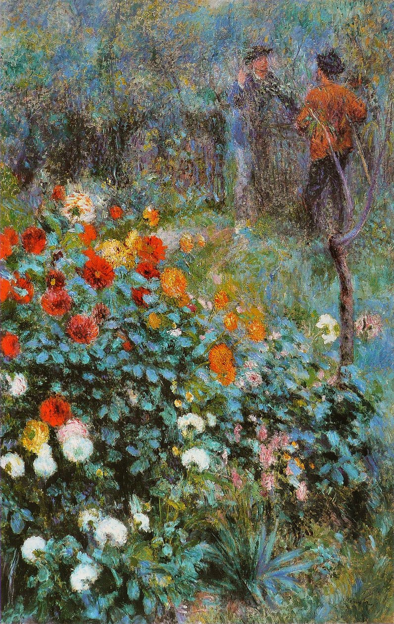 Rue Cortot -haven af Pierre Auguste Renoir