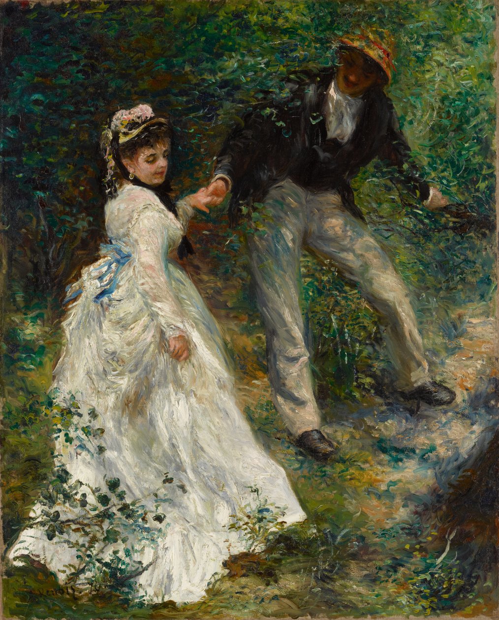 Gåturen af Pierre Auguste Renoir