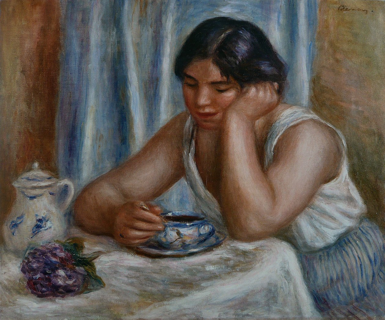 Chokoladekoppen af Pierre Auguste Renoir