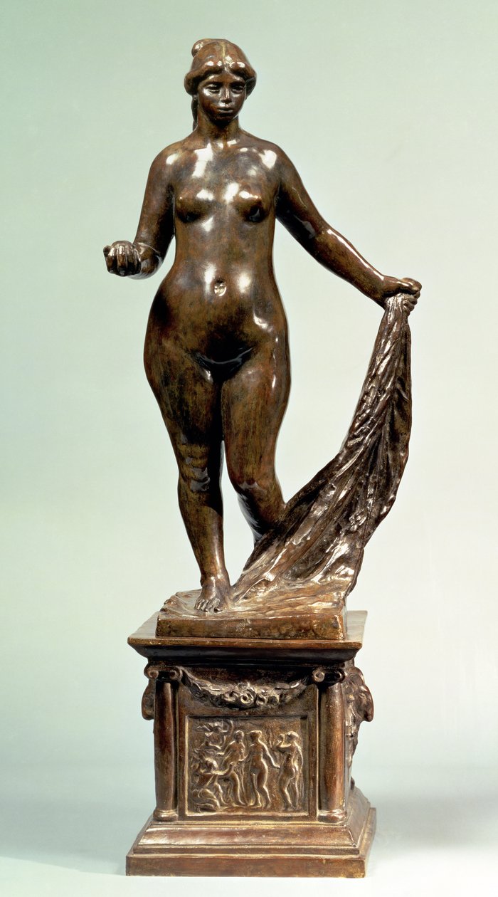 Lille Venus (stående) (bogstaver E, udgave af 8, Valsuani støbt) (bronze) af Pierre Auguste Renoir