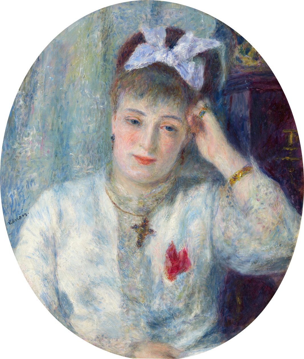 Marie Murer, 1877 af Pierre Auguste Renoir