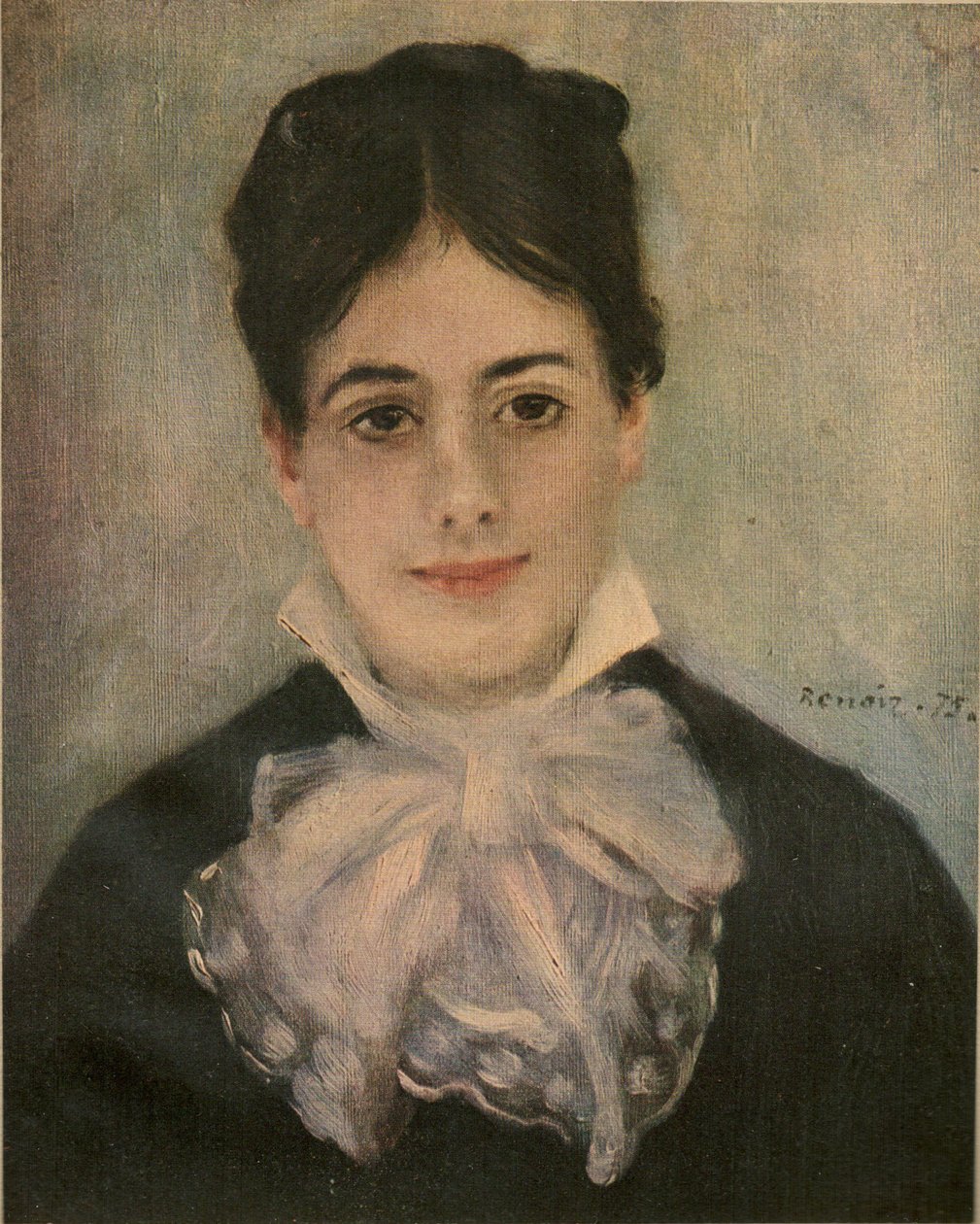 Portræt af Madame Fournaise af Pierre Auguste Renoir