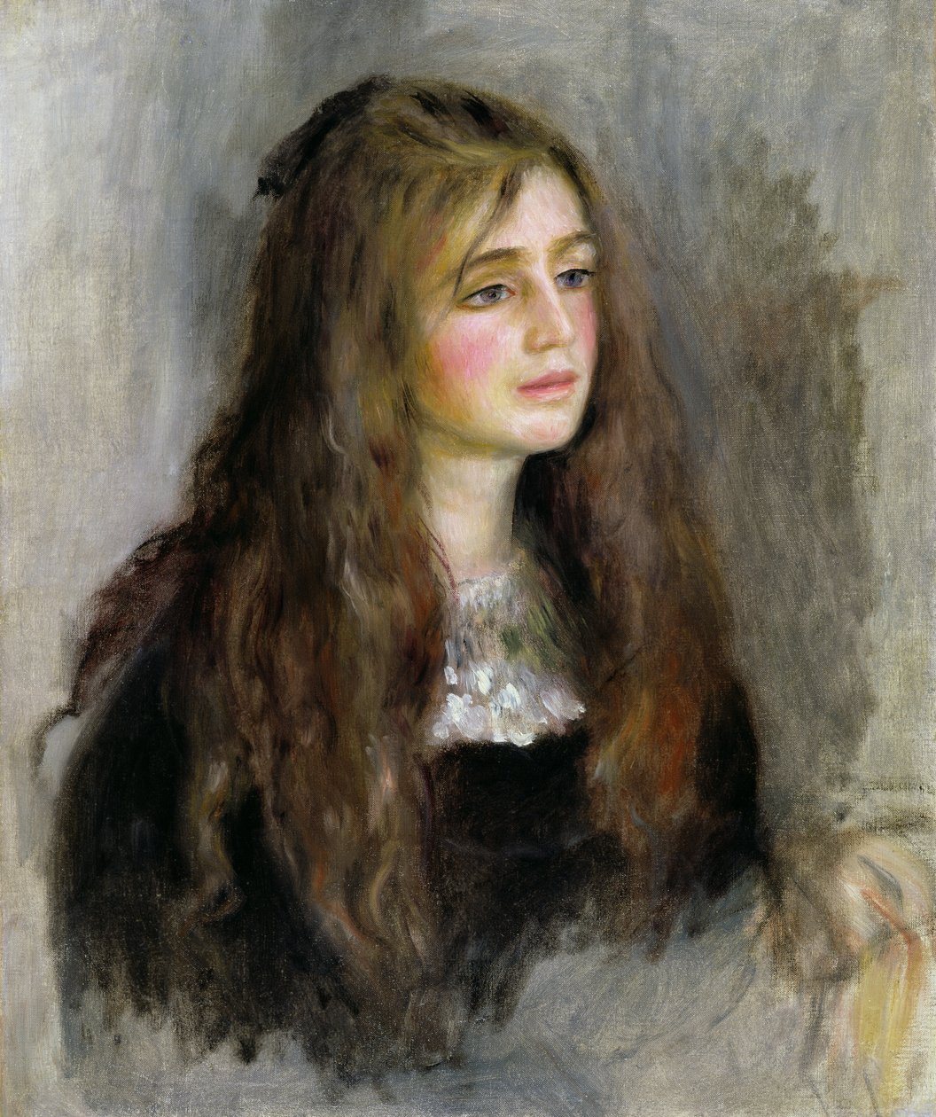 Portræt af Julie Manet (1878-1966) 1894 af Pierre Auguste Renoir