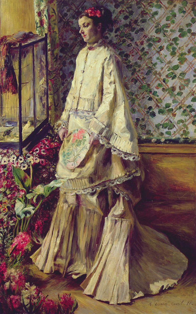 Portræt af Rapha, 1871 af Pierre Auguste Renoir