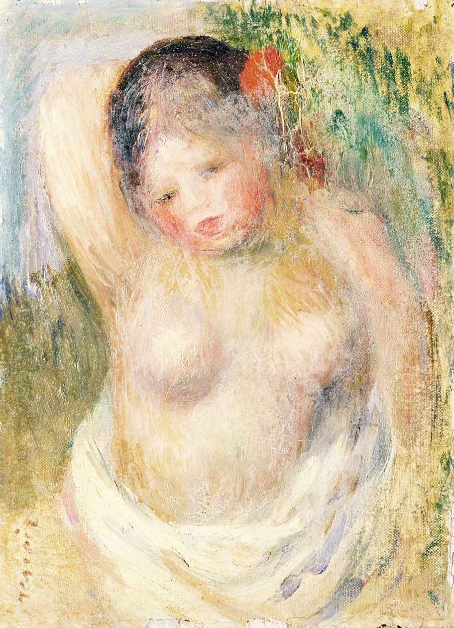 Liggende nøgen af Pierre Auguste Renoir