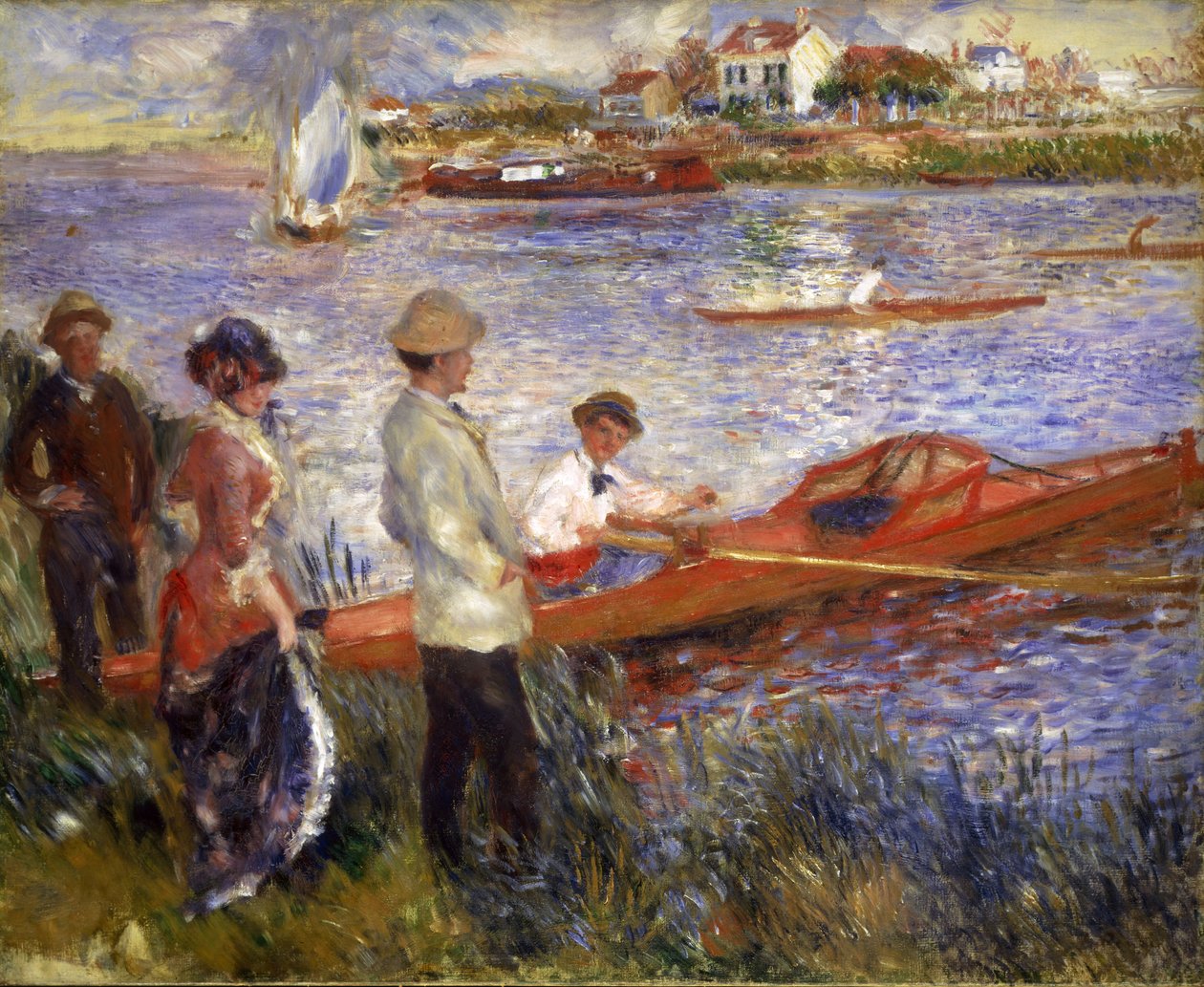 Roere ved Chatou af Pierre Auguste Renoir