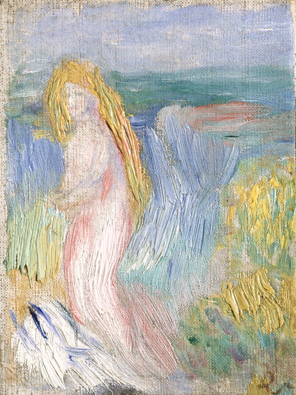 Lille undersøgelse for en nøgen, 1882 af Pierre Auguste Renoir
