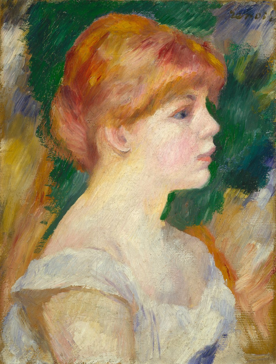 Suzanne Valadon, ca. 1885 af Pierre Auguste Renoir