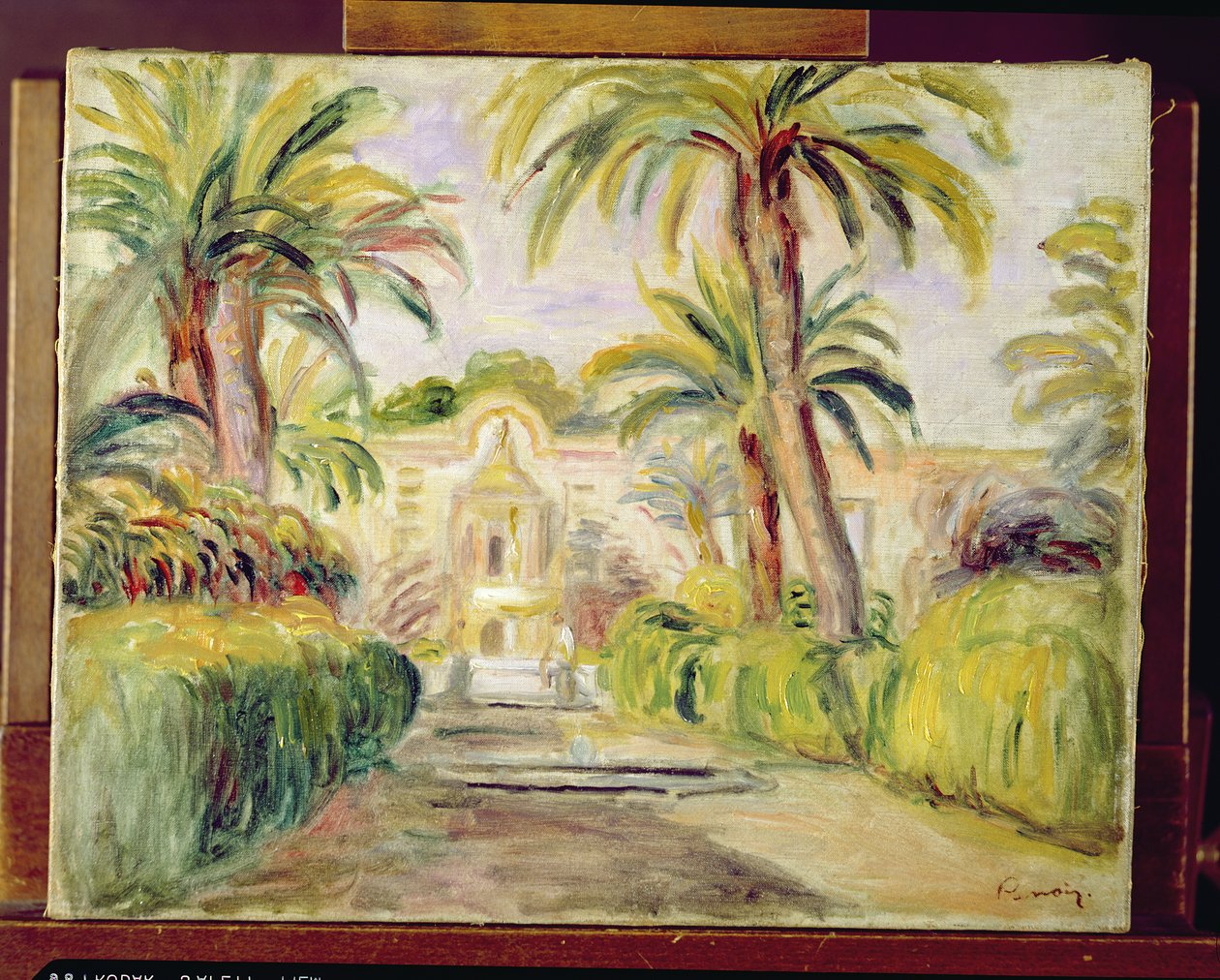 Palmetræerne, 1919 af Pierre Auguste Renoir