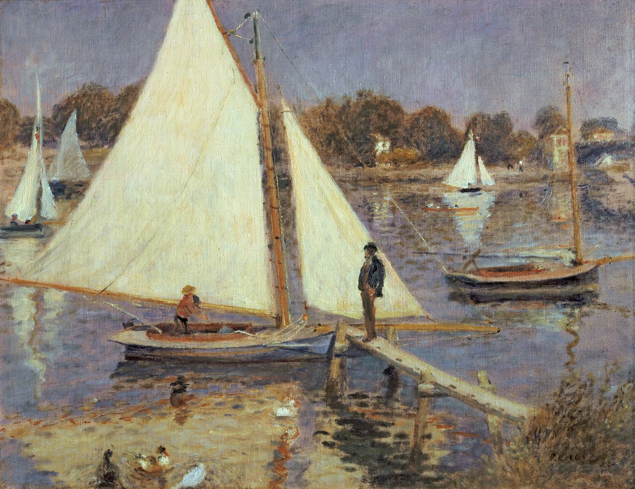 Seinen ved Argenteuil, 1874 af Pierre Auguste Renoir