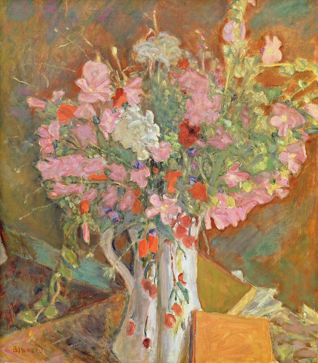Vilde blomster, 1919 af Pierre Bonnard