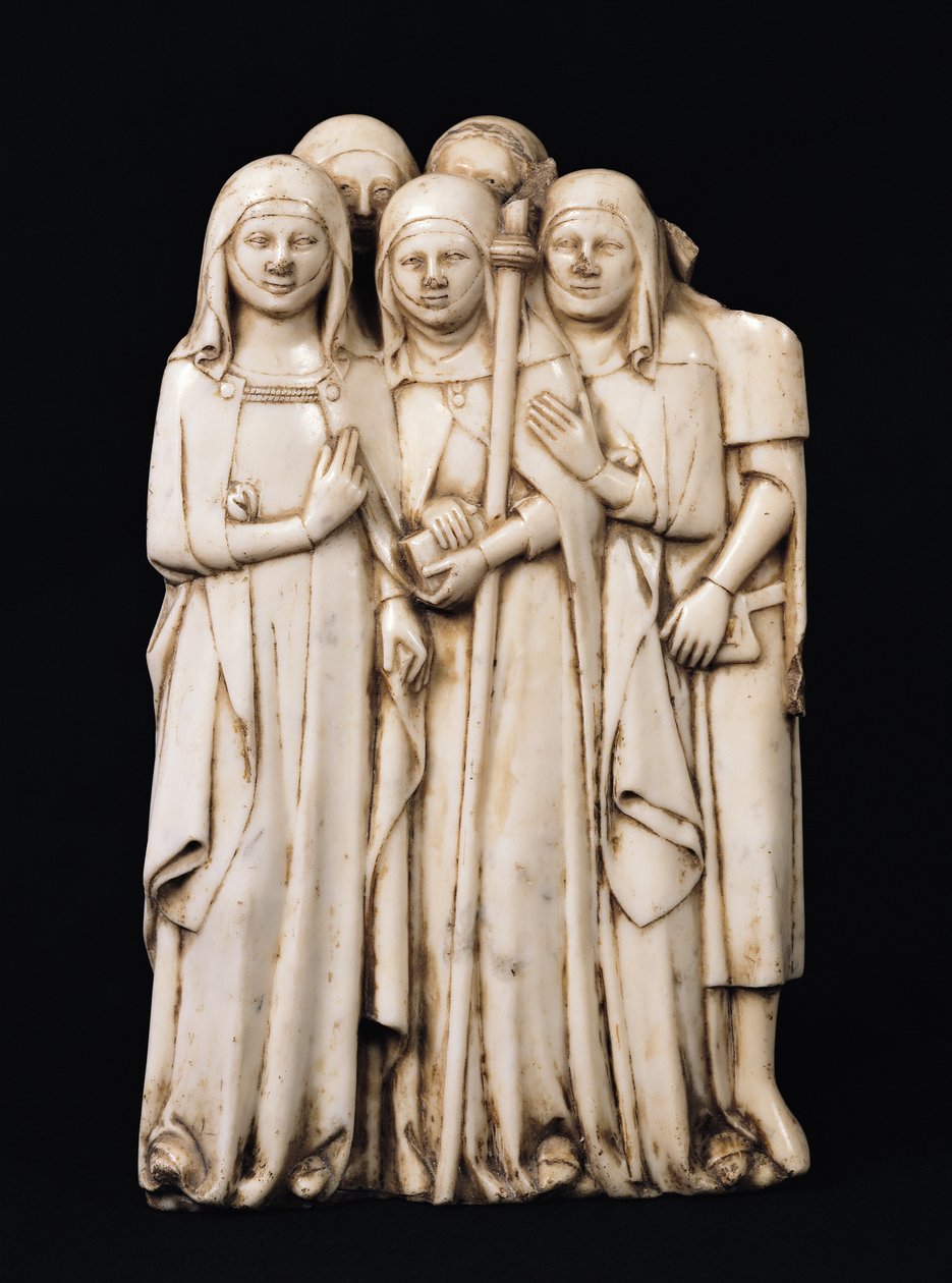 Alinorda, søster til pave Clemens VI (1291-1352) og hendes børn, fra Clemens VI