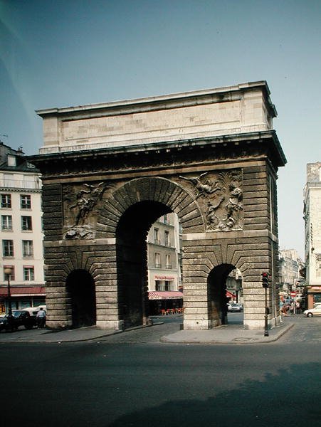 Porte Saint-Martin, 1674 af Pierre Bullet