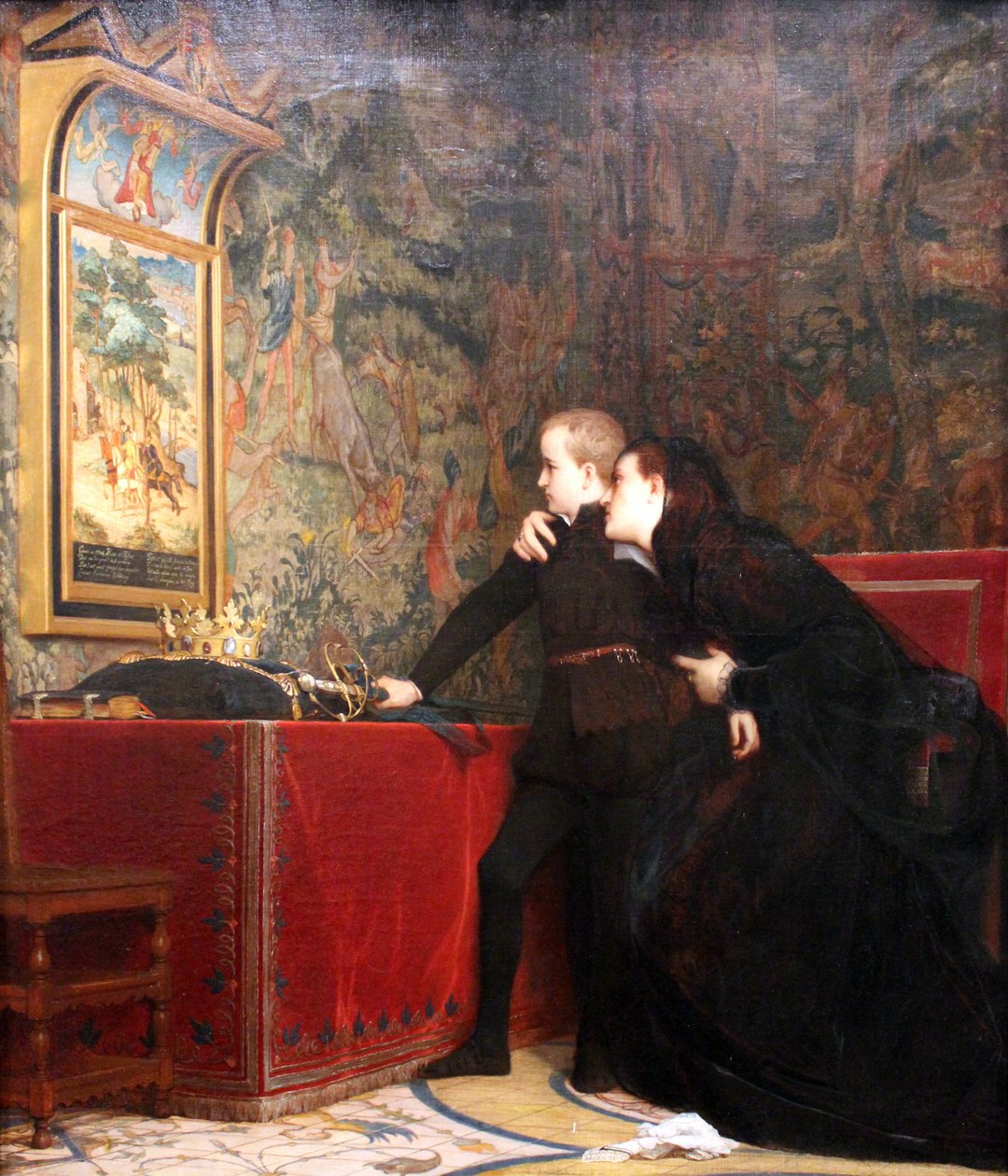 Ed af Henri de Guise af Pierre Charles Comte