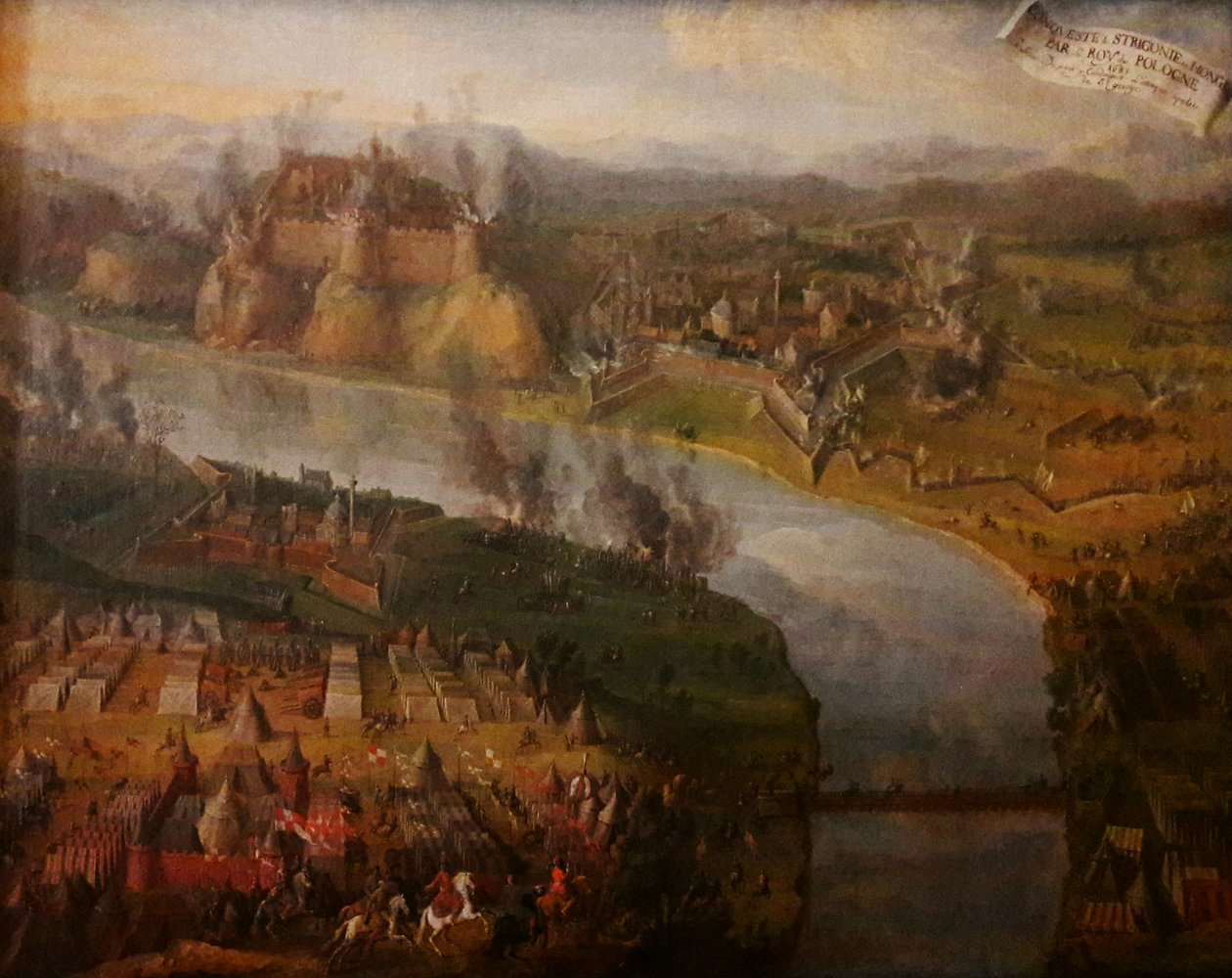 Slaget ved Esztergom af Pierre Denis Martin