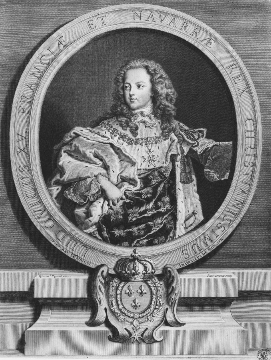 Ludvig XV som barn af Pierre Imbert Drevet